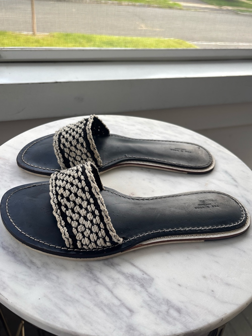 Rag & Bone Melrose Braided slide sandals Women’s Size 8 (38) - Picture 2 of 6